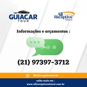 GUIACAR TOUR INGLÊS/ESPANHOL  - Seu Guia de Turismo motorista privativo